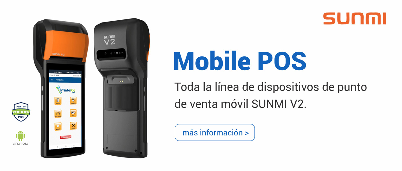 Sunmi punto de venta movil mpos